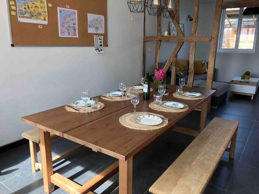 Maison Sur La Place Du Village D'Ourville En Caux Екстер'єр фото